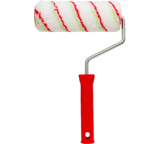 Изображение товара Валик 180 мм, ворс 12 мм, D - 48 мм, D ручки - 8 мм, полиамид, полиакрил СИБРТЕХ Эмали 80170