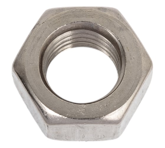 Изображение товара Гайка шестигранная ВИРТУОЗ М18мм din 934, нержавеющая сталь а2 - 1шт 50094