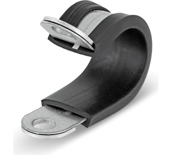 Изображение товара Хомут NORMA Rubber RSGU Р-Образный 16/20 W1 упаковка 10шт. RSGU1.16/20W1