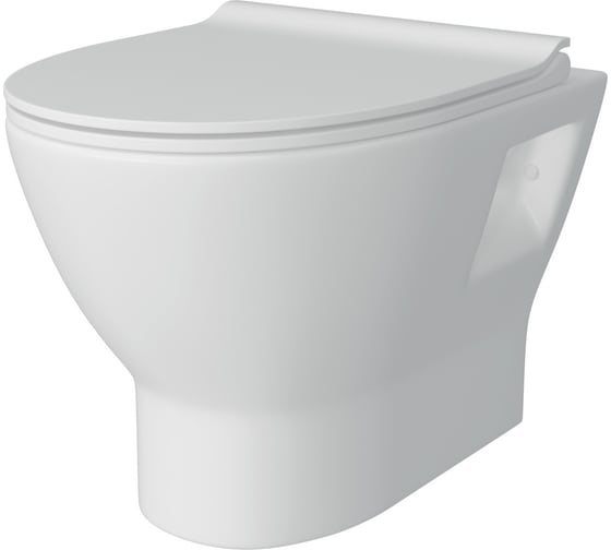 Изображение товара Подвесной унитаз Teymi Ritta безободковый, сиденье микролифт T40809 ЦБ-00267899