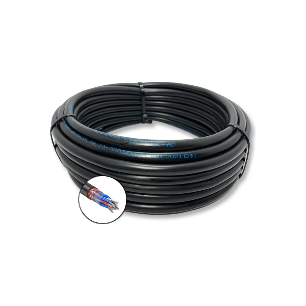 Изображение товара Экранированный кабель мкэшвнг(a)-ls 10x2х1 мм2 200м