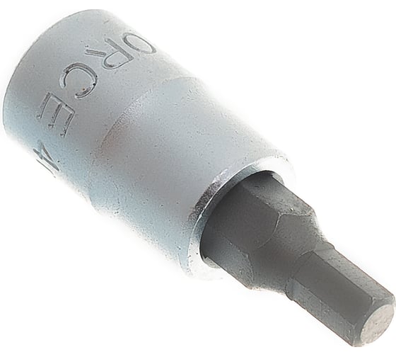 Изображение товара Головка-бита 1/4", 6 гранная, 32 мм, 4 мм FORCE 3243204