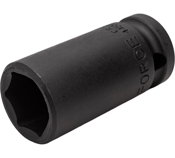 Изображение товара Головка 1/2", 6 гранная, тонкостенная, 52 мм, 17 мм FORCE 4455217TH