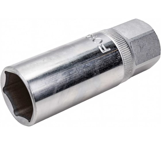 Изображение товара Головка свечная 1/2", 6 гранная, 65 мм, 18 мм FORCE 807418