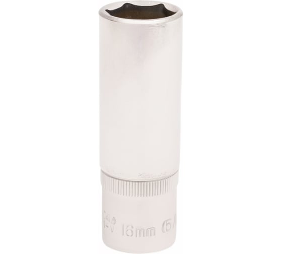 Изображение товара Головка свечная 1/2", 6 гранная, 65 мм, 16 мм FORCE 807416