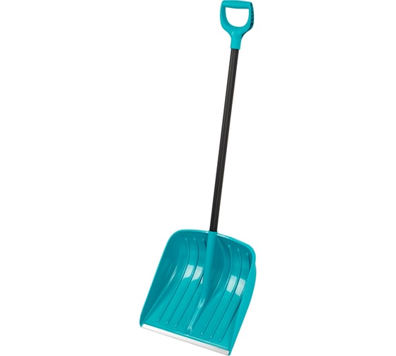 Изображение товара Лопата для уборки снега PALISAD полипропилен, 450x450x1355 мм, алюминиевый черенок, luxe 61678