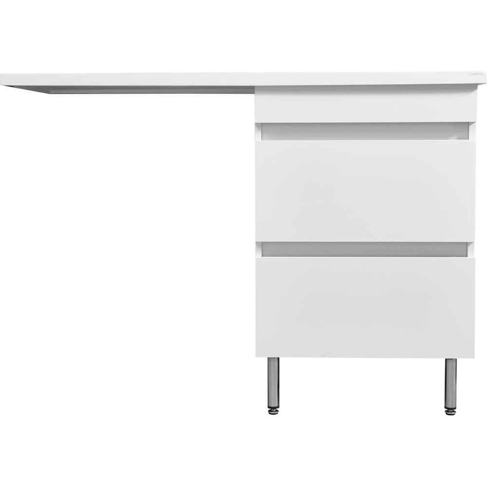 Изображение товара Тумба Stella Polar Мадлен 120 с 2 ящиками для ванной комнаты белая