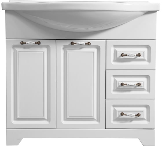 Изображение товара Тумба Stella Polar "Кармела 90", ольха белая, Эльбрус 90 SP-00000175