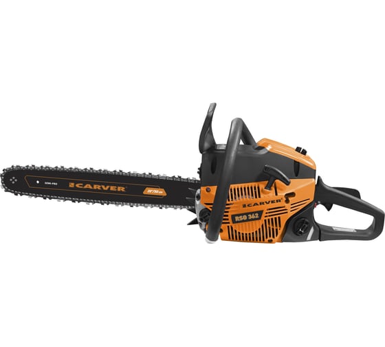Изображение товара Бензиновая пила CARVER rsg 362 картон 20", цепь profi 0,325-1,5-76зв. 01.004.00049