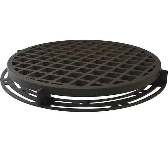 Изображение товара Гриль с чугунной решеткой FIRE-HOUSE диаметр 500 мм Rg-Chu-500