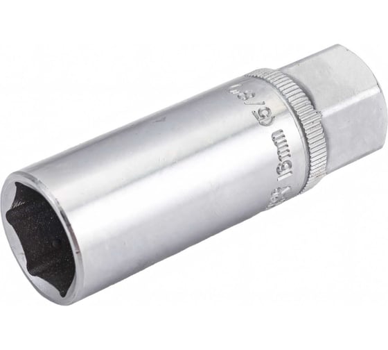 Изображение товара Головка свечная 3/8", 6 гранная, 63 мм, 16 мм FORCE 807316