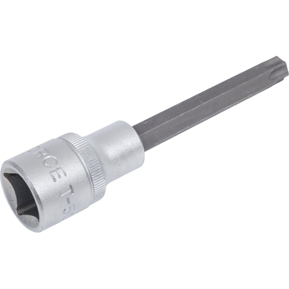 Изображение товара Головка-бита 1/2 дюйма T50 длиной 100 мм FORCE 34610050
