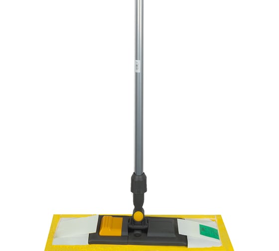 Изображение товара Швабра с плоским мопом NV 40 см желтый NV-MOP400Y