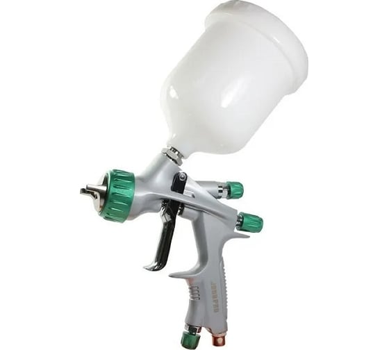 Изображение товара Краскопульт Jeta PRO Jp400 hvlp сопло 1.3 мм, пластиковый верхний бачок 0.6 л JP400 HVLP 1.3