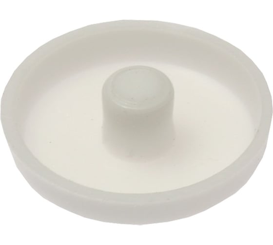 Изображение товара Заглушка под рамный дюбель Зубр цвет белый, ТФ6, 25шт 4-308136-3