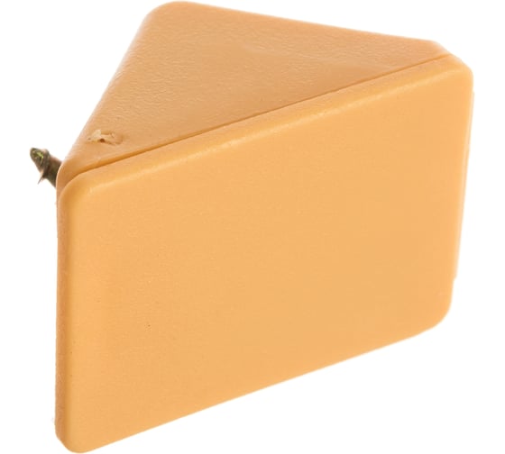 Изображение товара Мебельный уголок с шурупом Зубр цвет сосна, 4,0x15мм, ТФ6, 4шт 4-308256-4