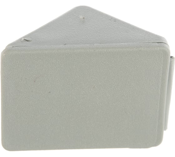 Изображение товара Мебельный уголок с шурупом Зубр цвет св-серый, 4,0x15мм, ТФ6, 4шт 4-308256-6