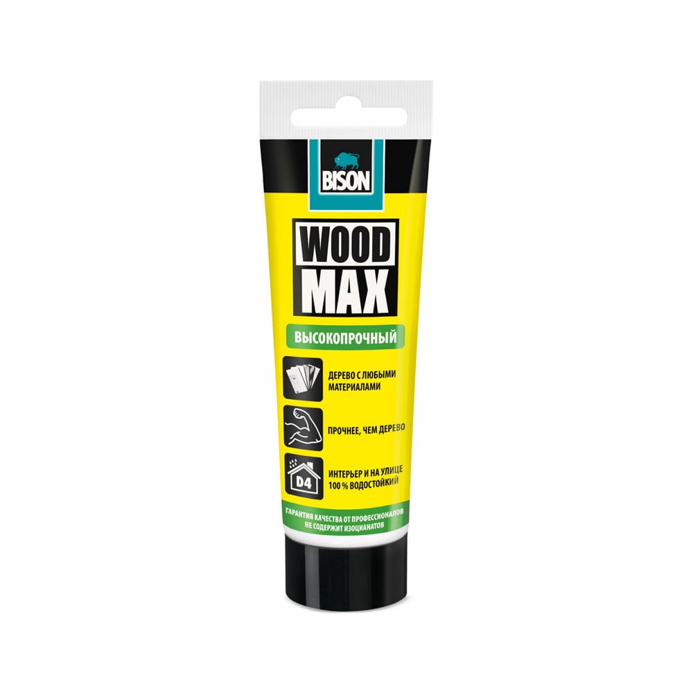 фото Клей bison wood max tub 100g 6312868