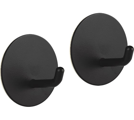 Изображение товара Набор крючков на самоклеящейся основе Рыжий кот круг, 2 шт. (металл) 105882