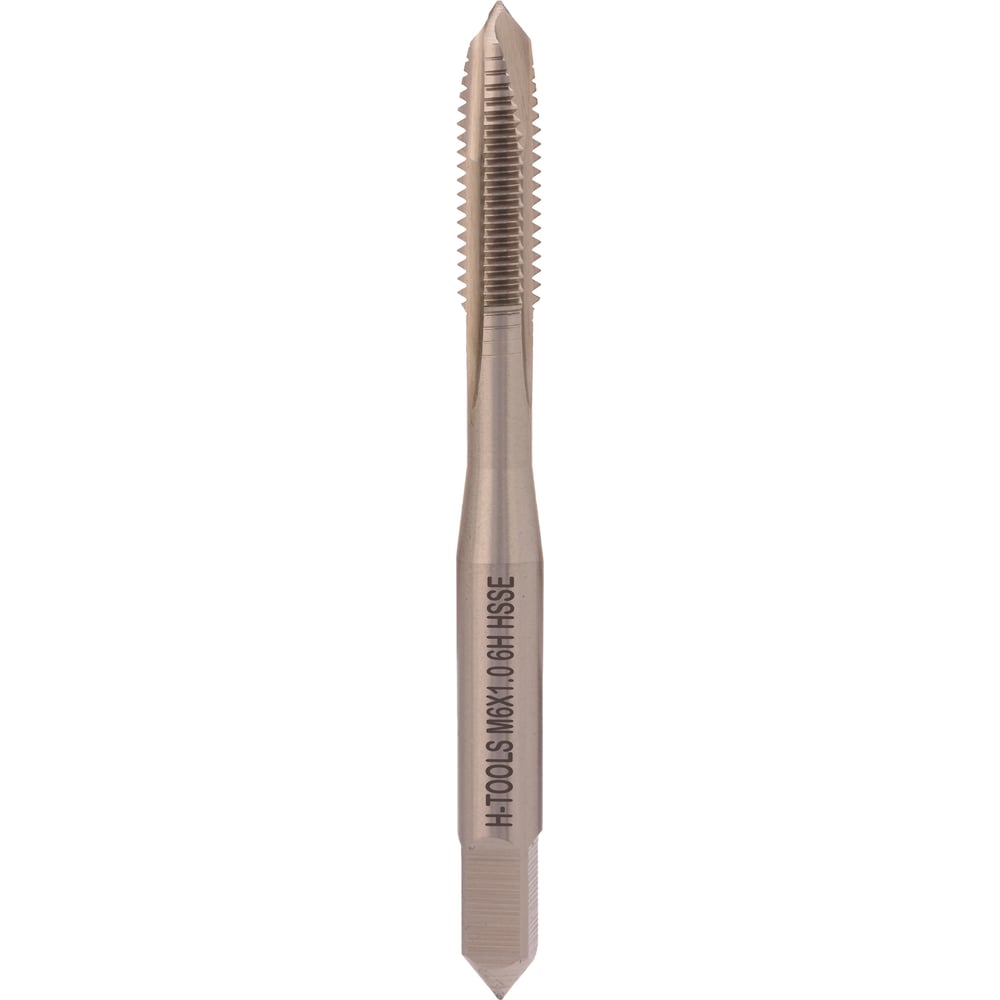 Изображение товара Метчик H-Tools машинно-ручной М6 шаг 1.0 ISO529 HSSE 203801-A2-0060