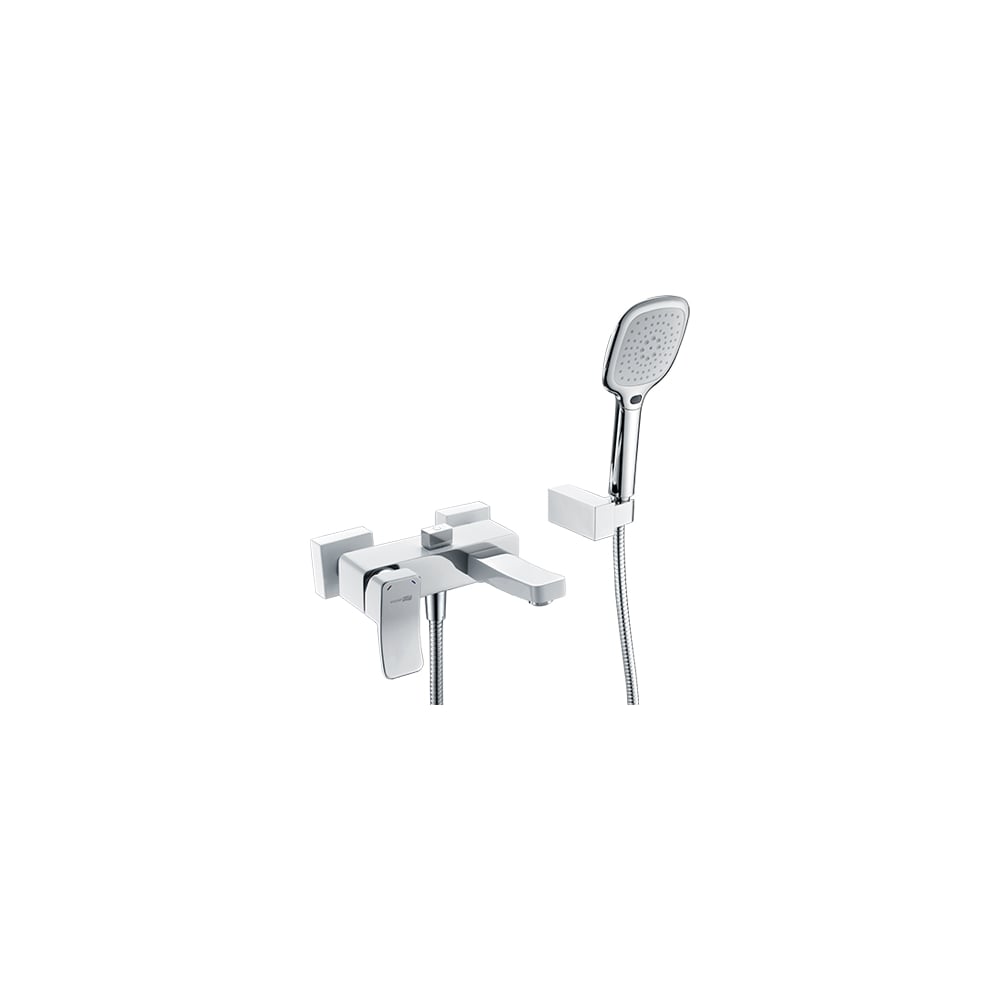 Изображение товара Смеситель для ванны WasserKraft Aller 1061WHITE с коротким изливом