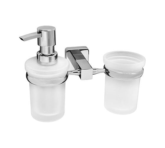 Изображение товара Держатель стакана и дозатора WasserKraft Lippe K-6589