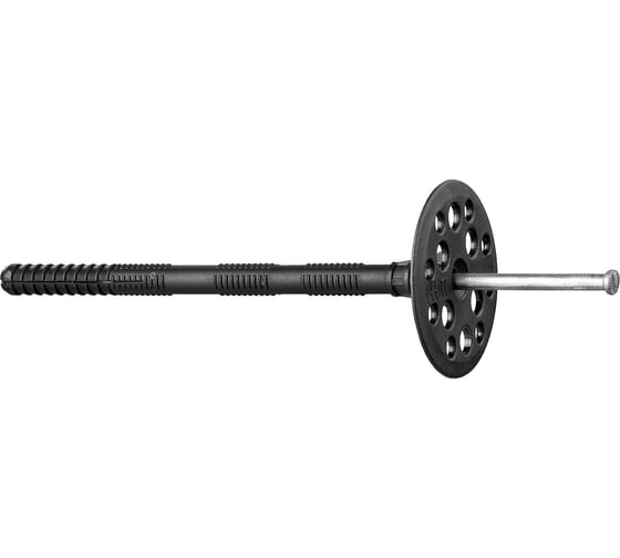 Изображение товара Полипропиленовый дюбель для изоляционных материалов Зубр металлический стержень, 10 x 160 мм, 100 шт, 4-301525-10-160_z01