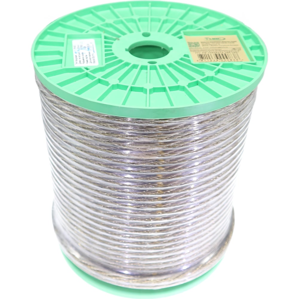 Изображение товара Металлополимерный трос Хадвер ПР-8,0 100м катушка надежный грузовой трос