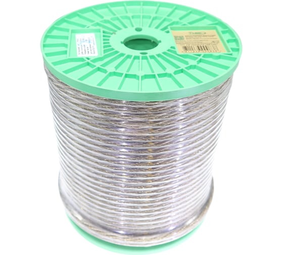 Изображение товара Трос металлополимерный Хадвер ПР- 8,0 катушка 100м КТ11582