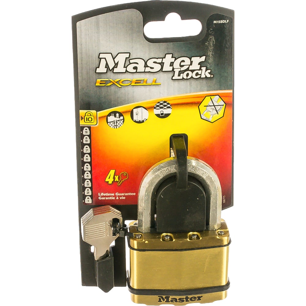 фото Навесной замок masterlock excell m15beurdlf