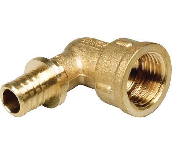 Изображение товара Угольник BYR PEX пресс, с внутренней резьбой 3/4" x 25 (3.5) 6114