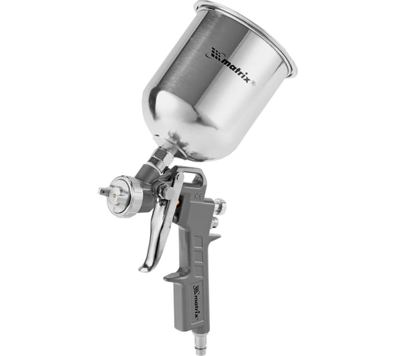 Изображение товара Пневматический краскораспылитель с верхним бачком MATRIX 57315