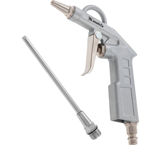 Изображение товара Пневматический продувочный пистолет с удлиненным соплом MATRIX 135 мм 57332