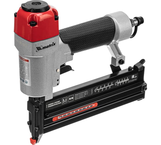 Изображение товара Пневматический нейлер-степлер MATRIX 2 в 1 57426