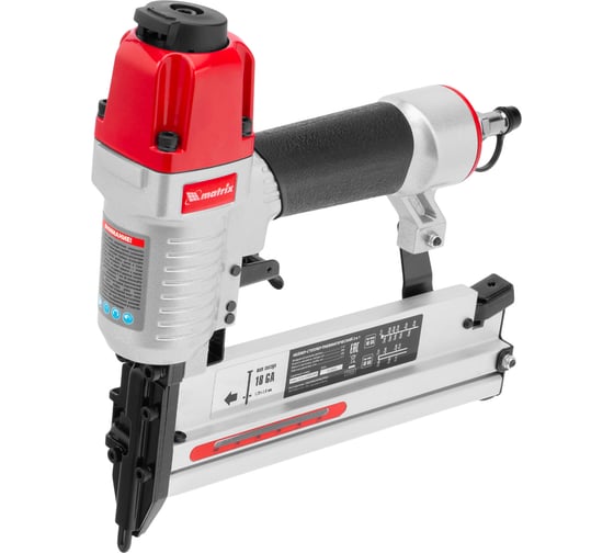 Изображение товара Пневматический нейлер-степлер с регулировкой глубины MATRIX 2 в 1 57428