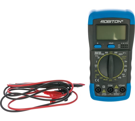 Изображение товара Мультиметр Robiton MASTER DMM-500 BL1 13355