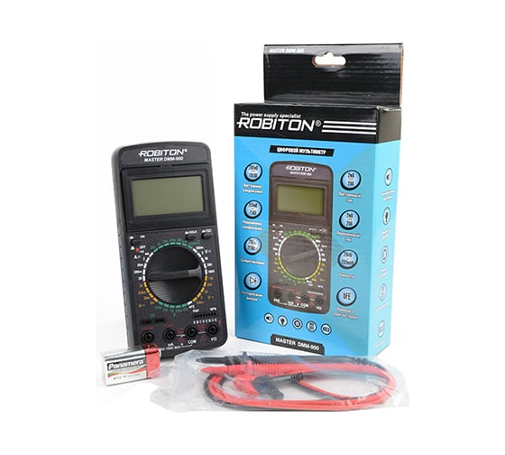 Изображение товара Мультиметр Robiton MASTER DMM-900 BL1 13357