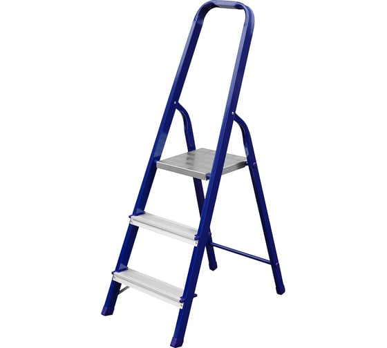 Изображение товара Стальная лестница-стремянка СИБИН 3 ступени 38803-03