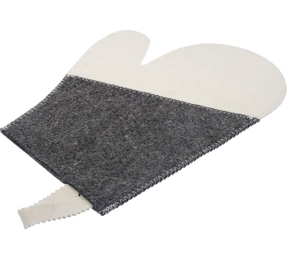 Изображение товара Рукавица для сауны Банные штучки Комби, войлок 100% 20 41070