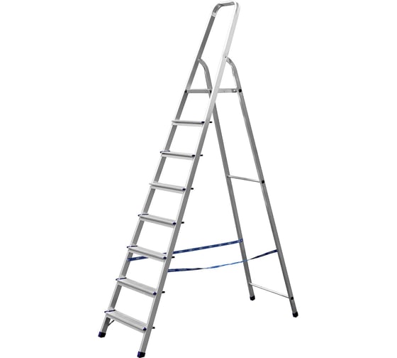 Изображение товара Алюминиевая лестница-стремянка СИБИН 8 ступеней 38801-8