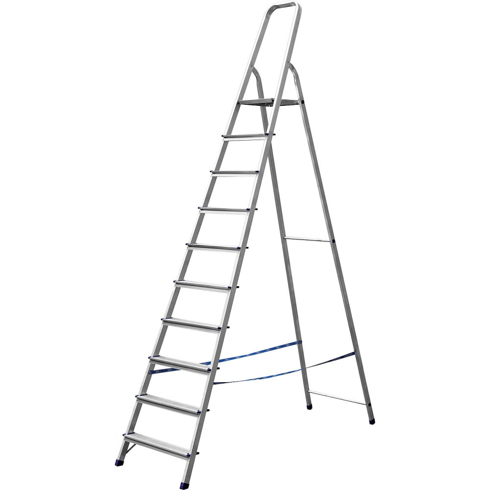 Алюминиевая лестница-стремянка СИБИН лестница стремянка сибин 38803 08 8 ступеней