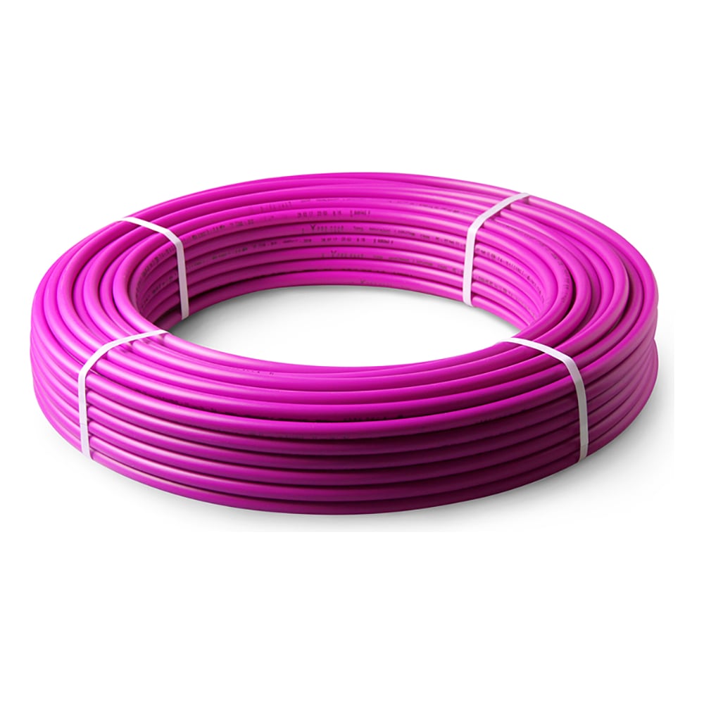 фото Пятислойная труба pro aqua pe-rt sdr 7,4 фиолетовая 16x2,2 200м pert5s7416200