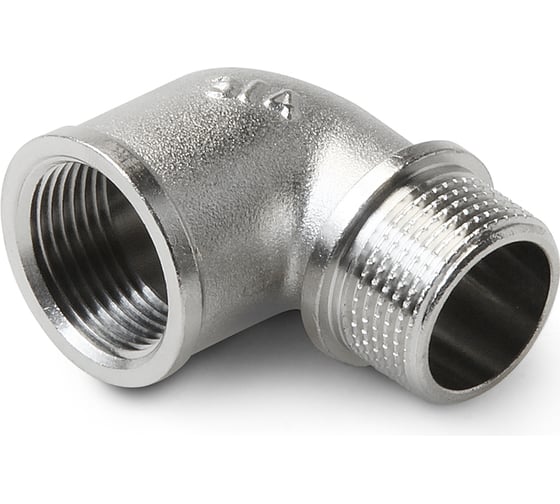 Изображение товара Латунный угольник PRO AQUA В/Н резьбовой 1/2 x 1/2 02-M15-F15x