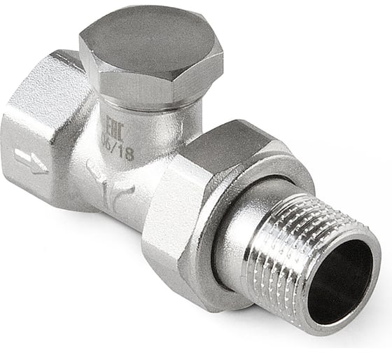 Изображение товара Прямой запорно-регулируемый клапан PRO AQUA 1/2 LVS-m15-f15x