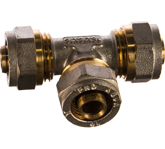 Изображение товара Тройник PRO AQUA компресс. 16x16x16 K03-16-16-16