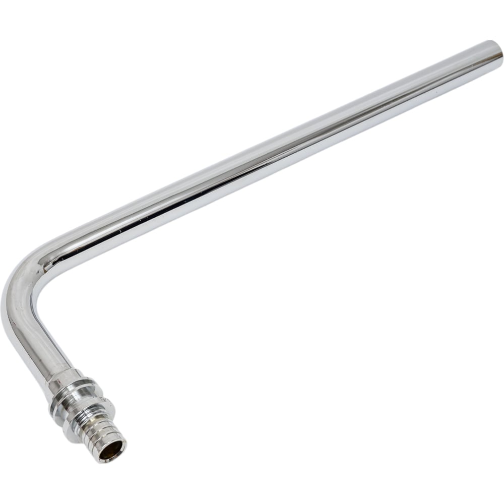 Изображение товара Угольник для радиатора PRO AQUA 250x16 AX716250 Г-образный латунь с хромом