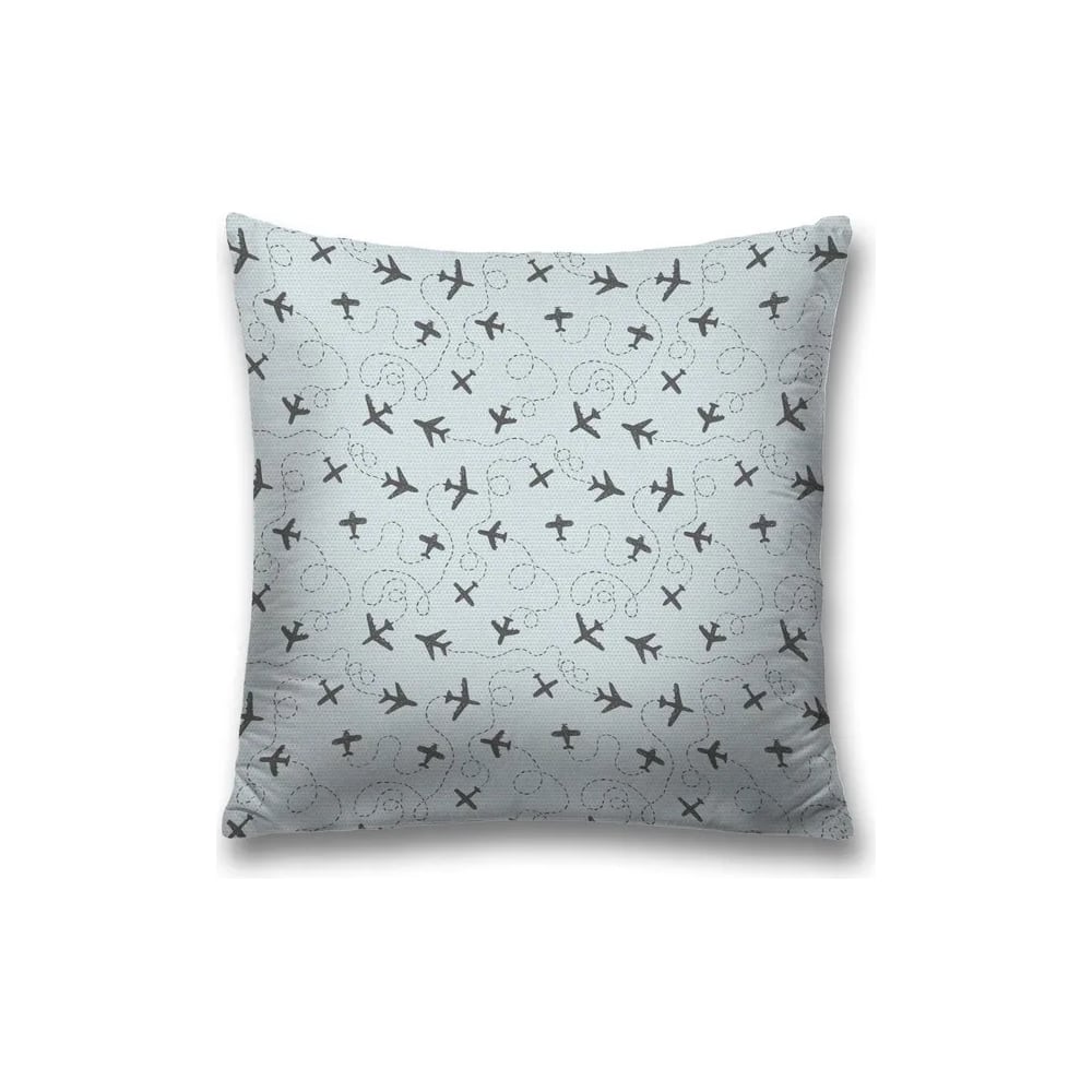 Изображение товара Декоративная наволочка JOYARTY с рисунком 45х45 см полиэстер голубой