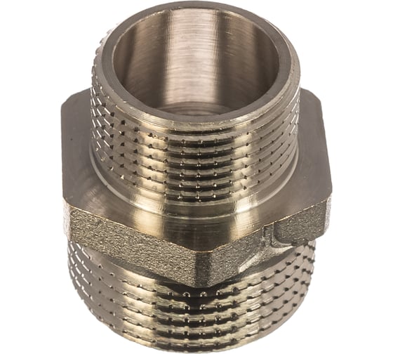 Изображение товара Латунный ниппель PRO AQUA НР резьбовой переходной 1 x 3/4 06-M25-M20x