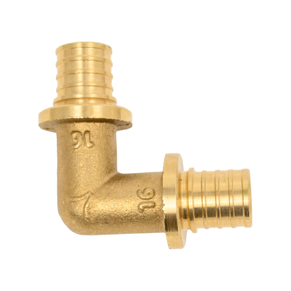 Изображение товара Угольник PRO AQUA 16x16 AX3009016 латунный фитинг для водопроводных систем