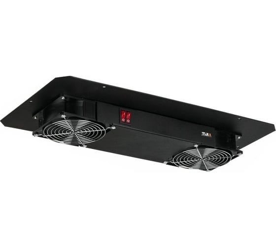 Изображение товара Вентиляторный блок TLK, 2 вентилятора, BK TLК-FAN2-BK